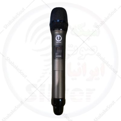 میکروفن بیسیم شارژی تکنو ( دانگل دار )